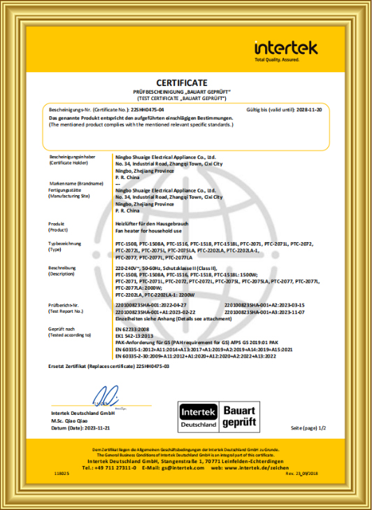 GS sertifikası